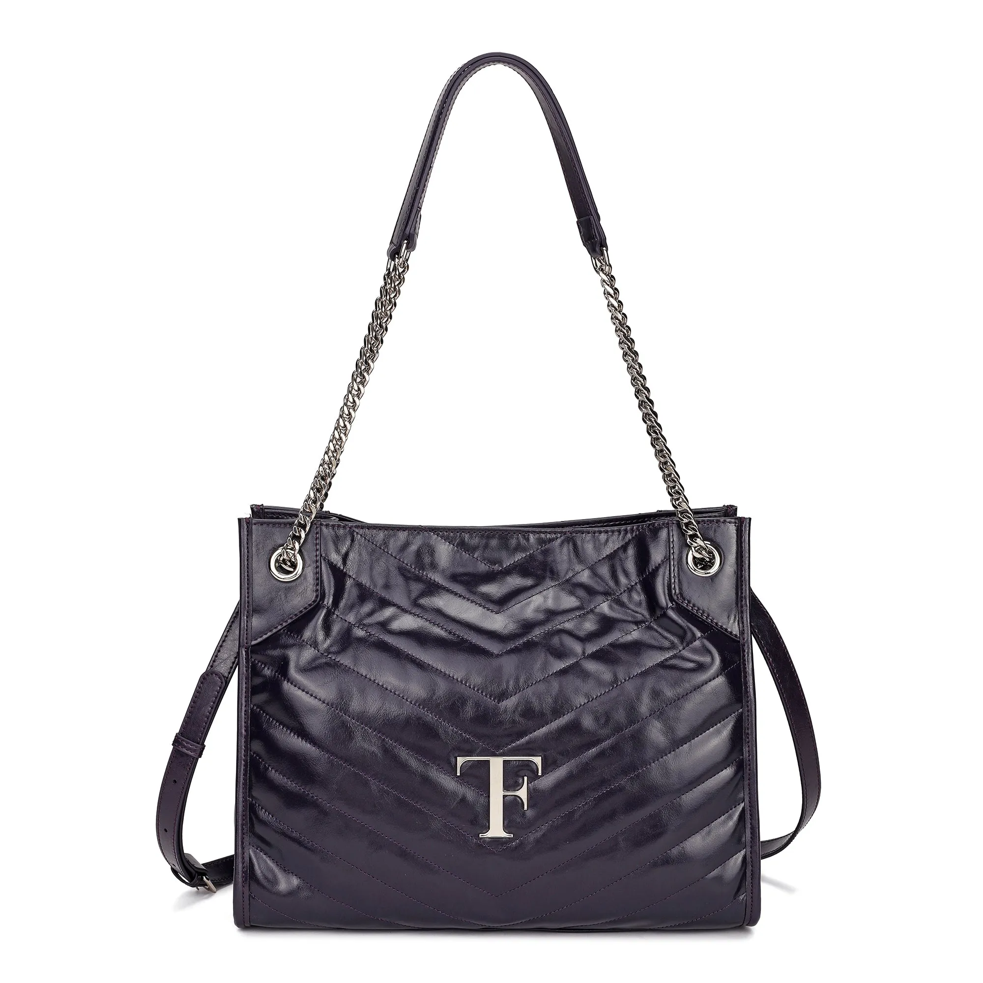 Tiffany & Fred Oil-Waxed Leather Tote Bag