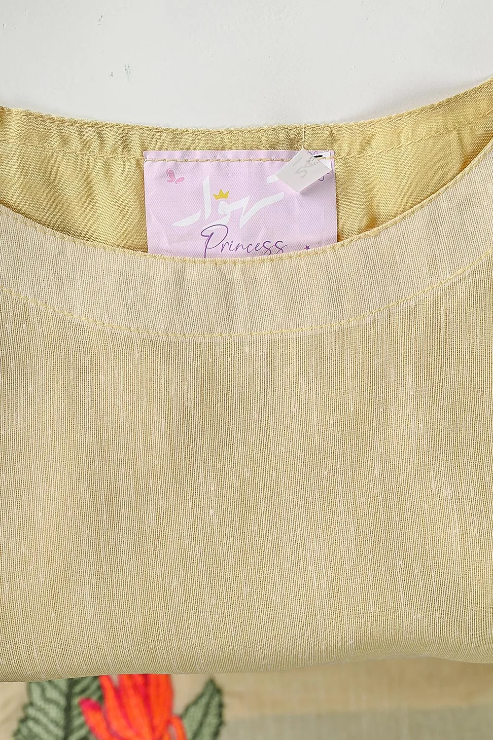 TKF-06-Skin - 3Pc Kids Paper Cotton Formal Stitched Dress