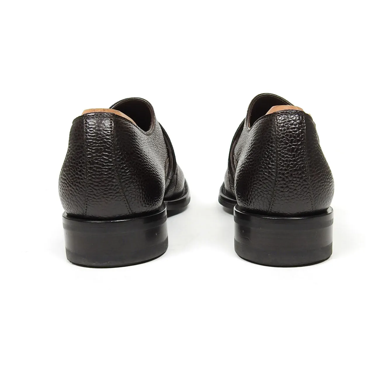 Tom Ford Pebble Leather Monk Strap Shoe Size 9.5