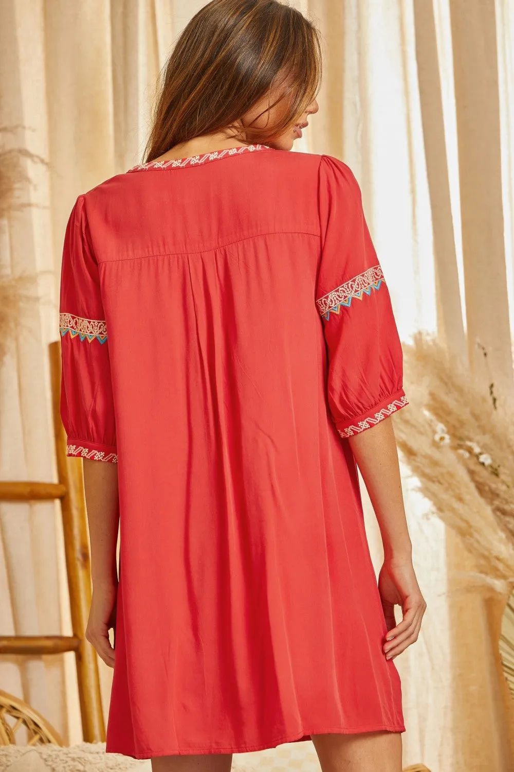 Too Mater Embroidered Dress