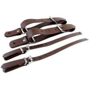 TS PVC Spurs Straps with Tie Downs