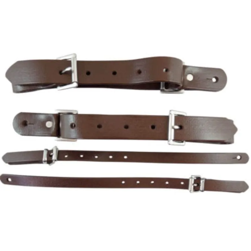 TS PVC Spurs Straps with Tie Downs