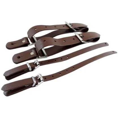 TS PVC Spurs Straps with Tie Downs