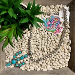 Turquoise Cactus Necklace