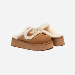 Ugg Slipper Ladies Platform Violet Chestnut 35