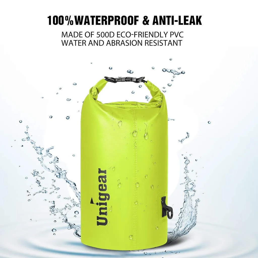 Unigear Floating and Lightweight Waterproof Bags for Kayaking, , Fishing, Swimming with Waterproof Phone Case