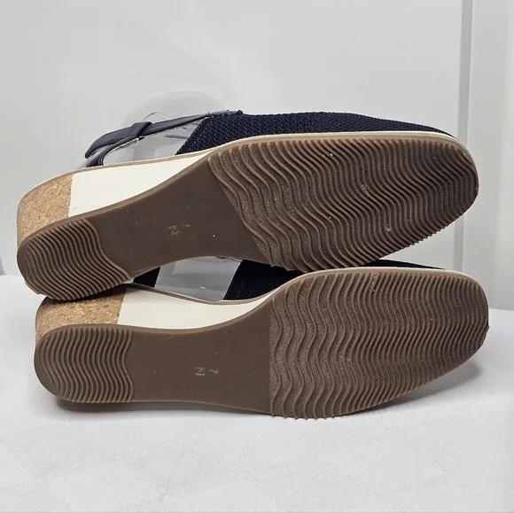 Vaneli Grace Round Toe Slip-on Wedge,  Women's Size 7N