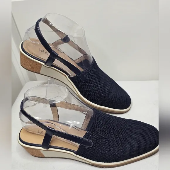 Vaneli Grace Round Toe Slip-on Wedge,  Women's Size 7N