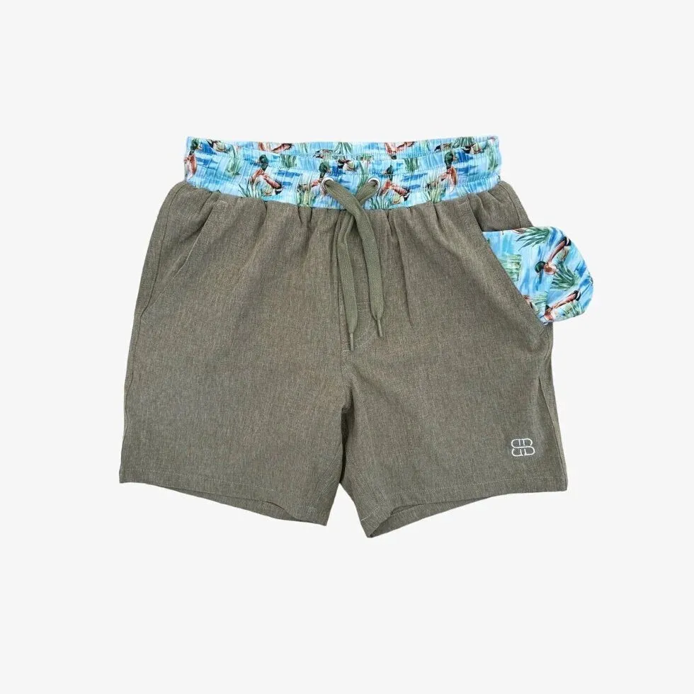 Velvet Fawn Hamilton Athletic Short/Maui Mallards