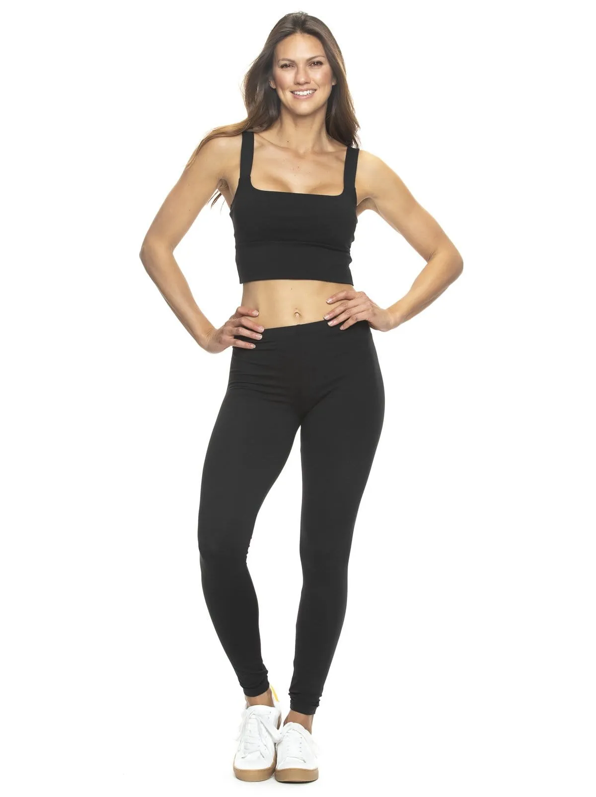 Velvety Soft Lightweight Leggings 4-Pack