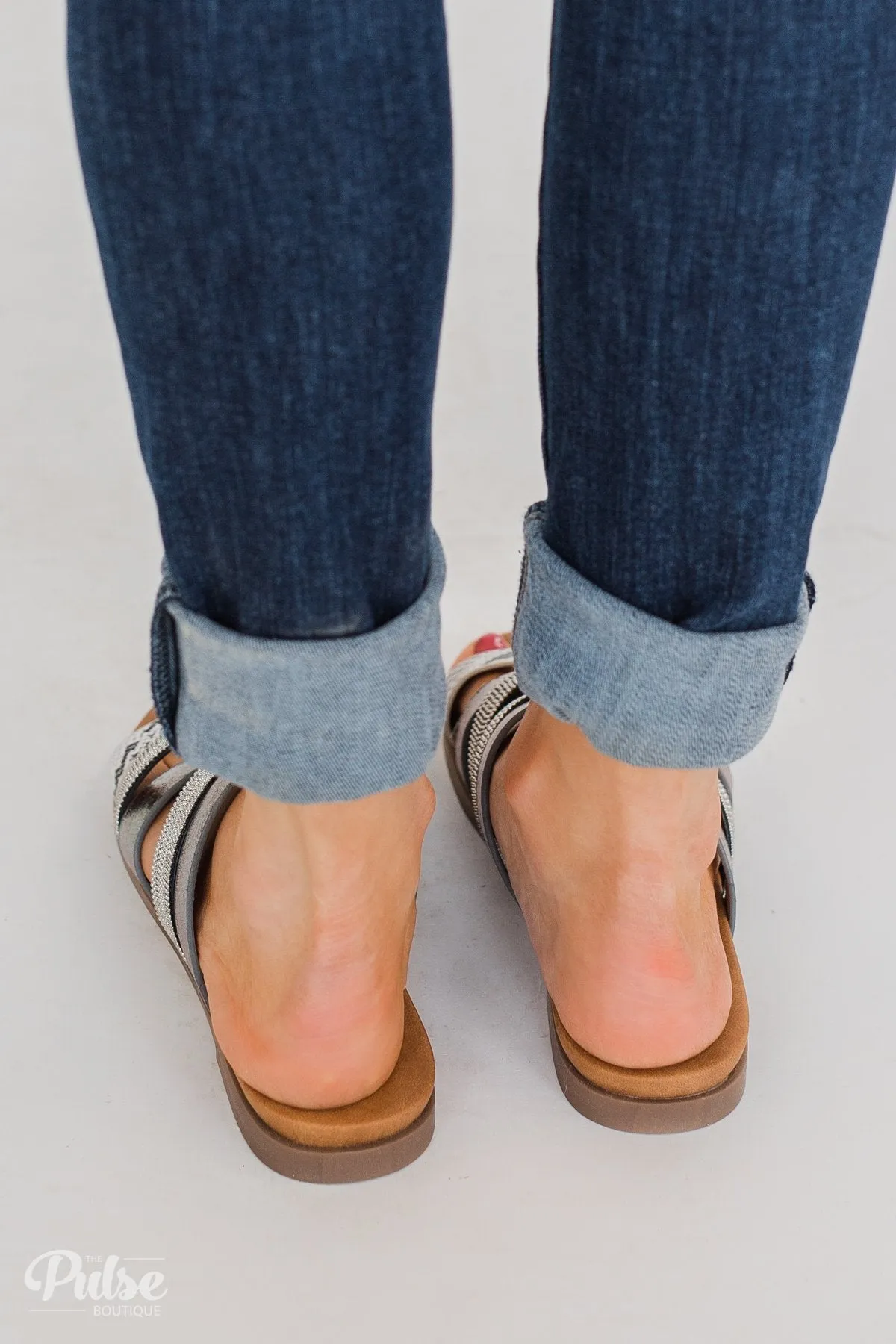 Very G Ginger Sandals- Pewter