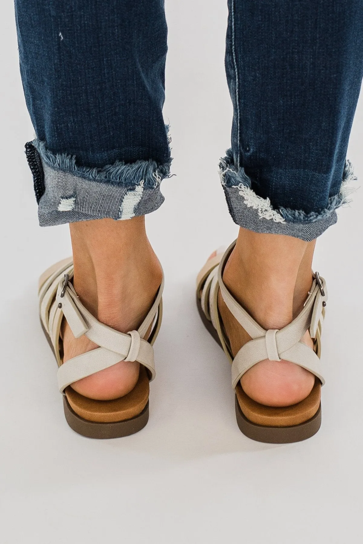 Very G Virginia Sandals- Cream