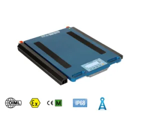 Vezeték nélküli tengelysúlymérő platform 565x400mm – 1 500 kg