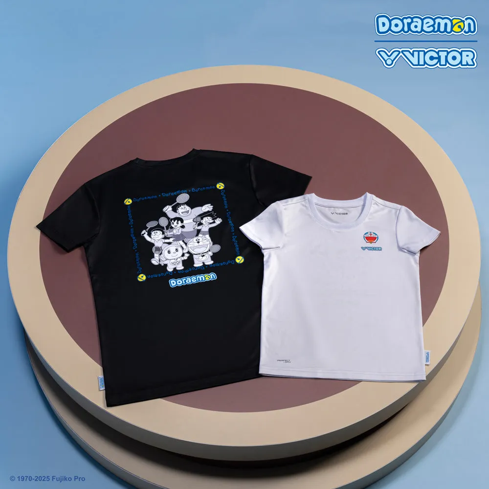 Victor X Doraemon T-504DRM Unisex T-Shirt