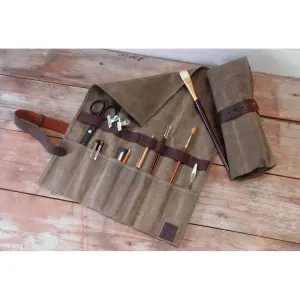 Waxed Canvas Tool Roll