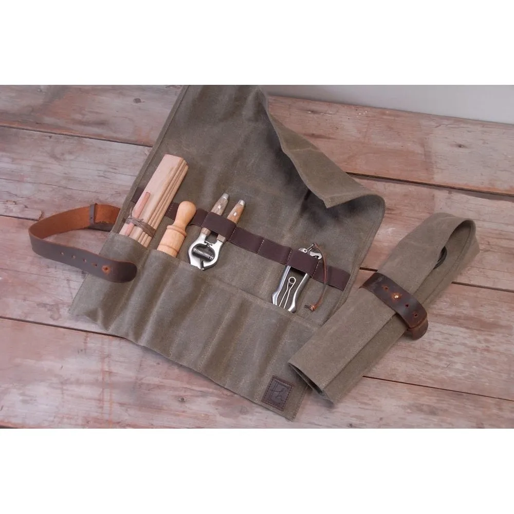 Waxed Canvas Tool Roll