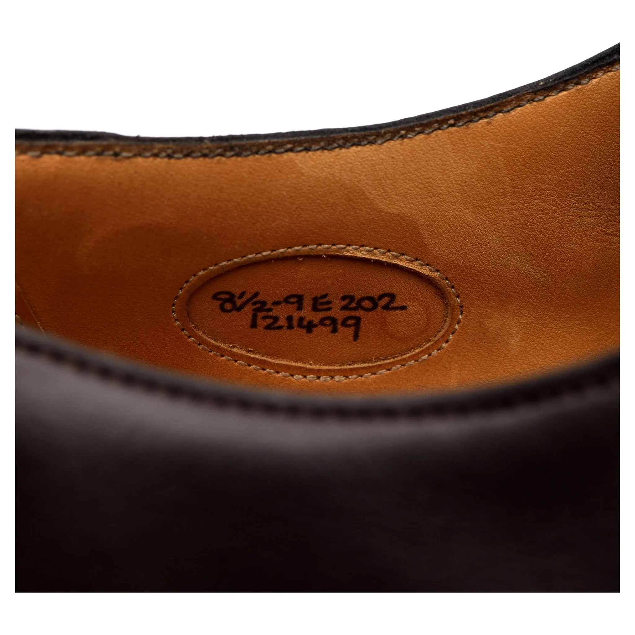 'Westminster' Dark Brown Leather Double Monk Strap UK 8.5 E
