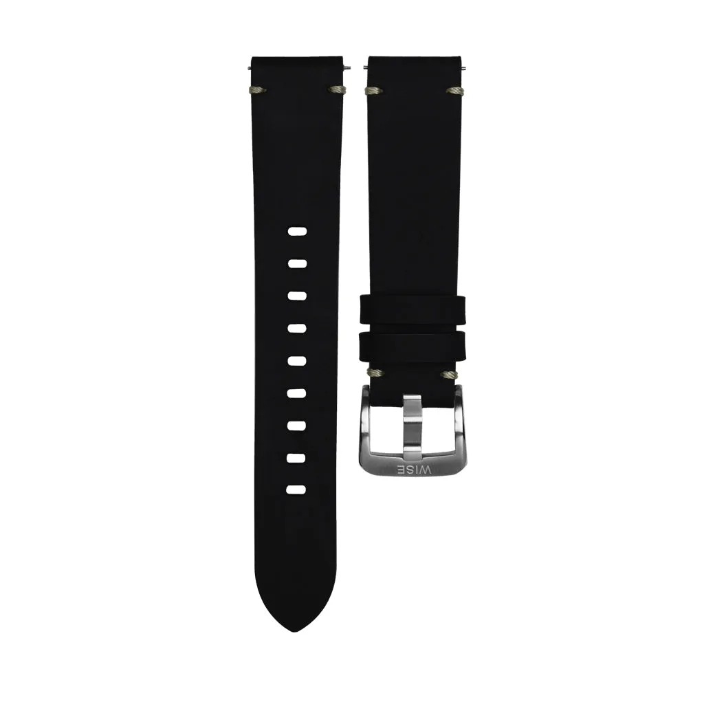 WISE Leather Strap 20 mm.