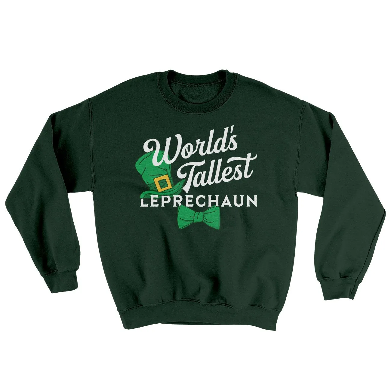 World's Tallest Leprechaun Ugly Sweater
