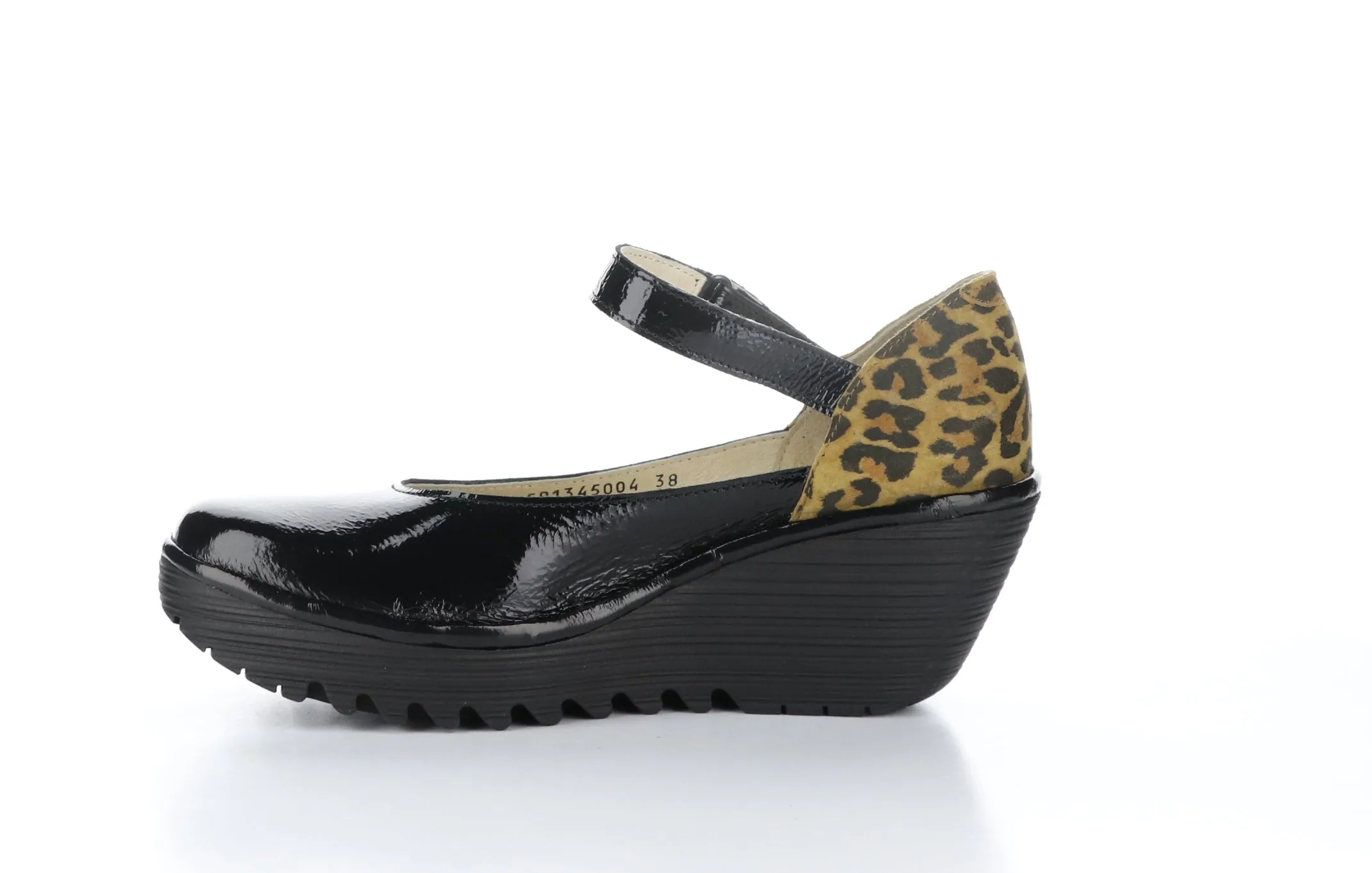 Yawo | Black Patent/Tan