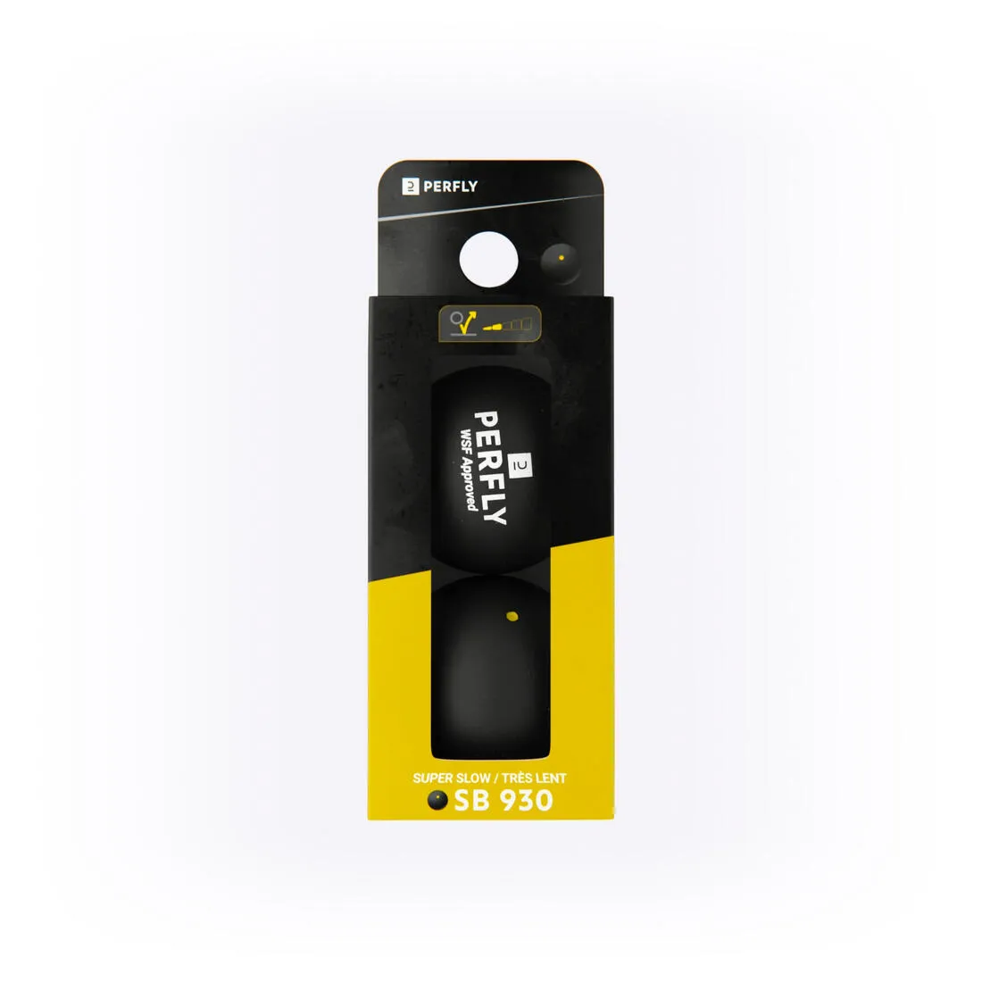 Yellow Dot Squash Balls SB 930 Twin-Pack