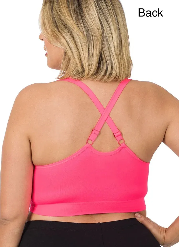 Zenana  CLASSIC BRA WITH ADJUSTABLE STRAPS #NT-6665AB